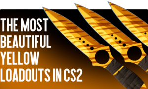 The Most Beautiful Yellow Loadouts in CS2