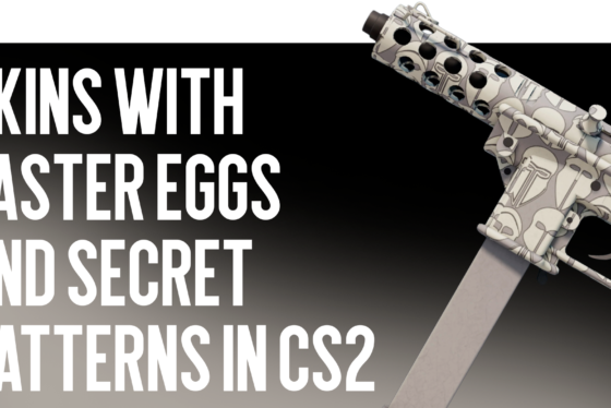 Skins with Easter eggs and secret patterns in CS2