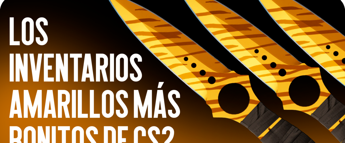 Los inventarios amarillos más bonitos de CS2