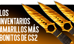 Los inventarios amarillos más bonitos de CS2
