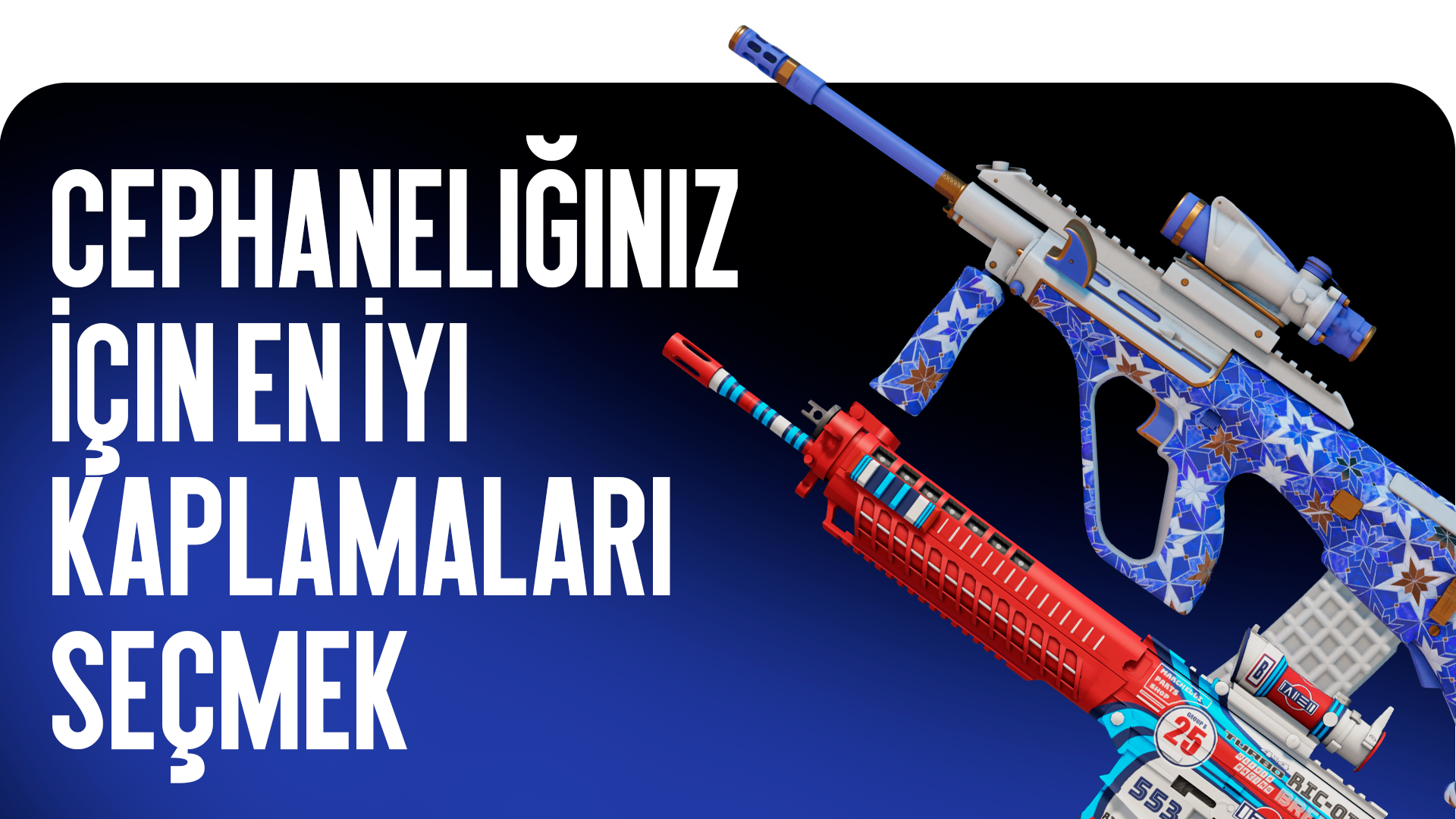 Güzel AUG ve SG 553 skinleri mi arıyorsunuz? CSGO-NEWS blogu, Counter-Strike 2'deki en iyi dürbünlü tüfek kaplamalarını güncel 2026 fiyatlarıyla derledi.