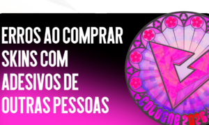 Erros ao comprar skins com adesivos aplicados