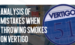 Analysis of Mistakes When Throwing Smokes on Vertigo
