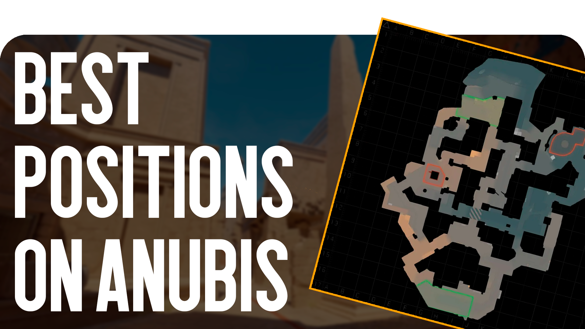 Best Positions on Anubis