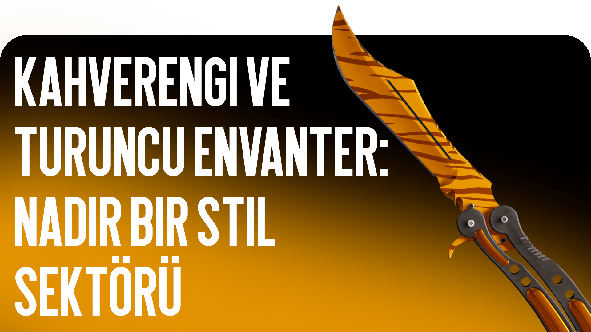 Kahverengi ve Turuncu Envanter: Nadir Bir Stil Sektörü