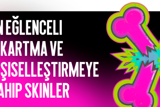 En Eğlenceli Çıkartmalara ve Özelleştirmeye Sahip Skinler