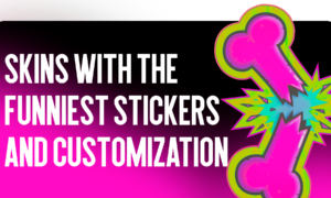 Skins with the Funniest Stickers and Customization